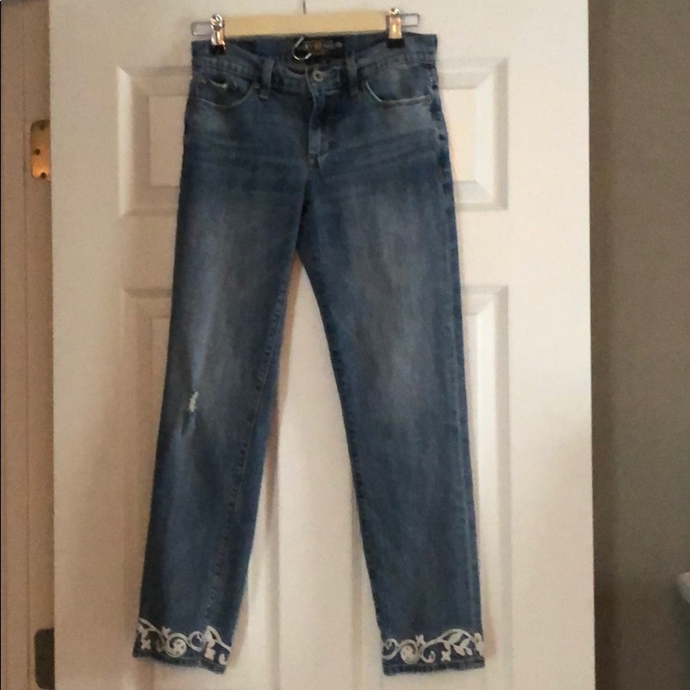 Lucky Brand Sweet Crop Jeans